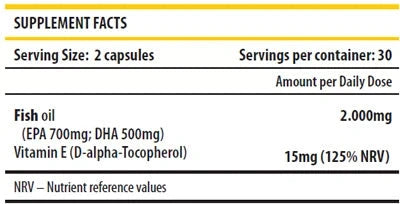 Omega 3 Max Power 60 Cápsulas