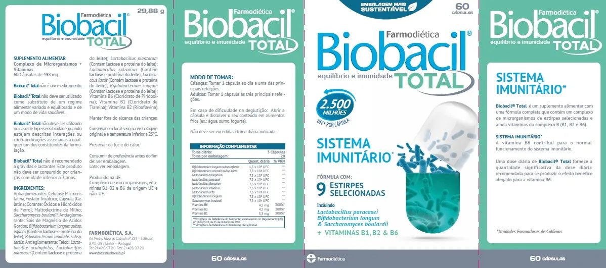 Biobacil total triplo - farmodiética