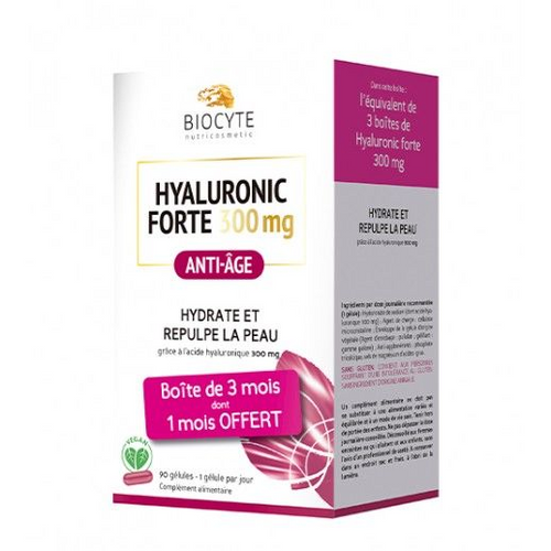 Biocyte Hyaluronic Forte 300mg 90 Cápsulas