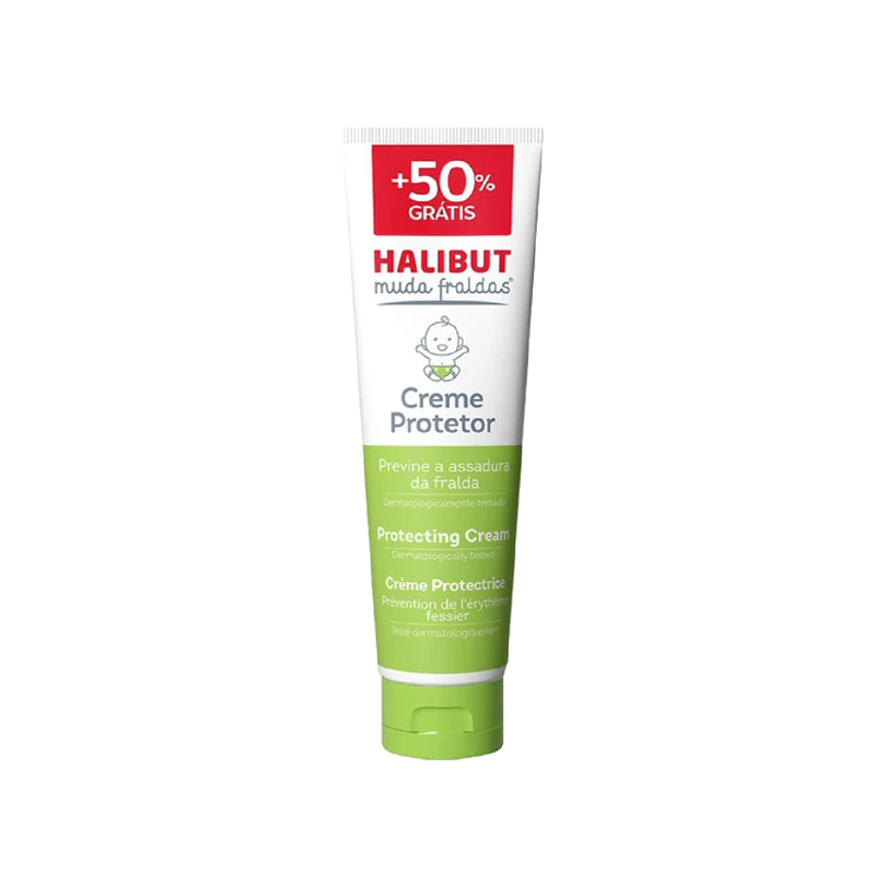 Halibut Muda Fraldas Creme Portetor 100g + 50g