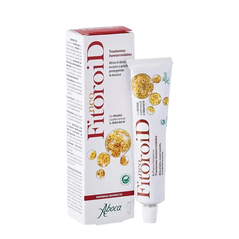 Aboca Neofitoroid Biopomada Endorretal Alívio Hemorroidal 40ml