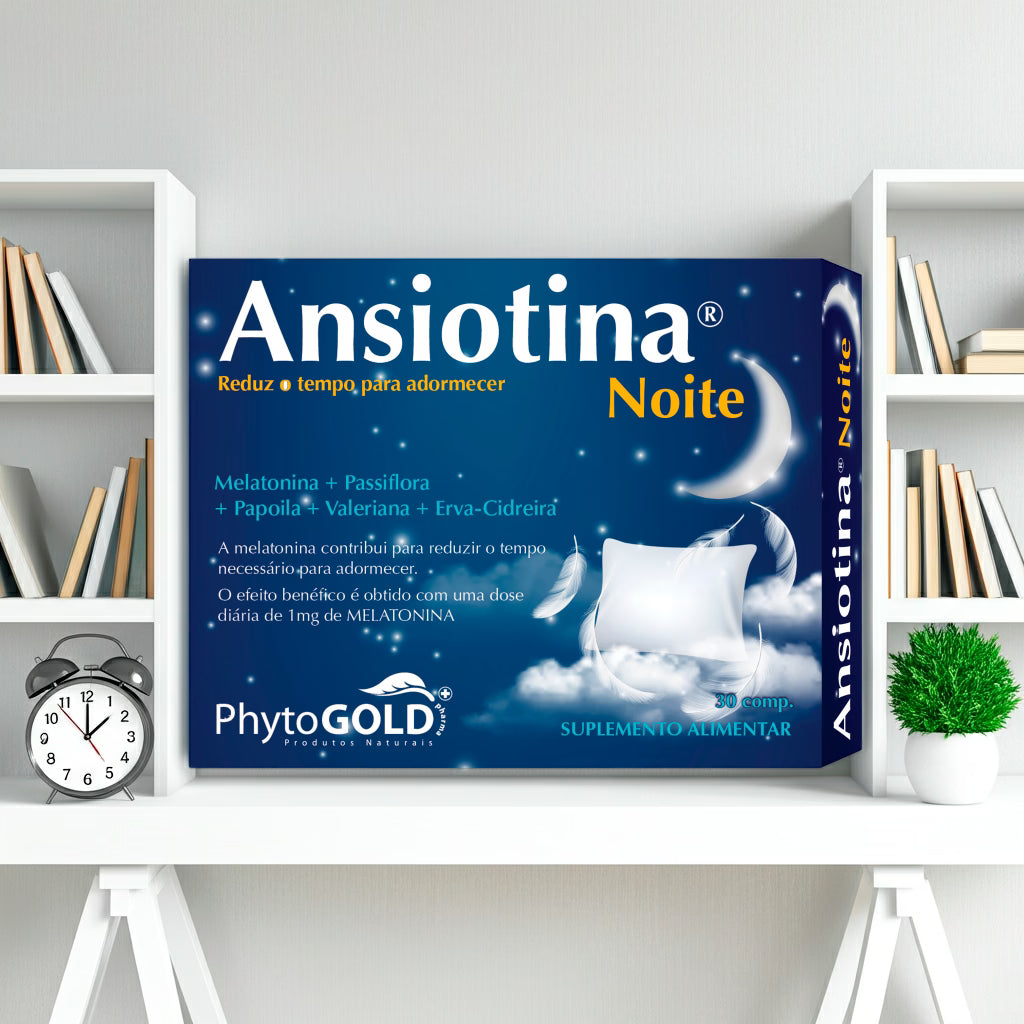 Ansiotina noite 30 comprimidos - Halosensation