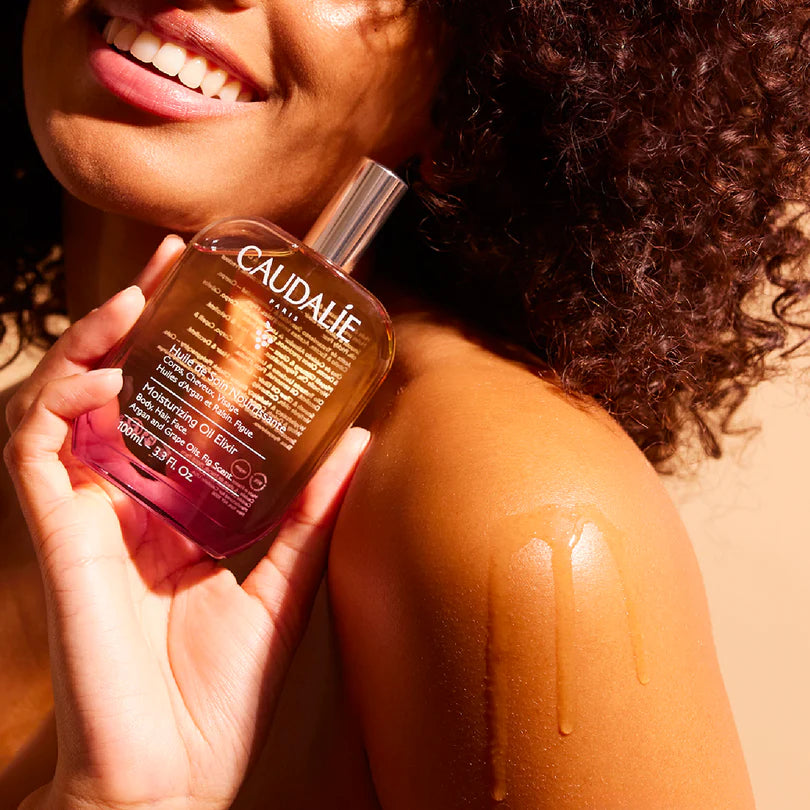 Caudalie Óleo de Cuidado Alisador e Luminosidade 50ml - Halosensation