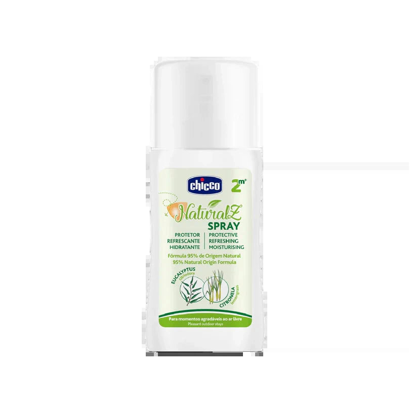 Chicco NaturalZ Spray Anti-Mosquitos Refrescante e Protector 2m+ 100ml