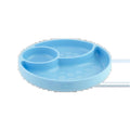 Chicco Take Eat Easy Prato Silicone Divisórias Azul 12m+