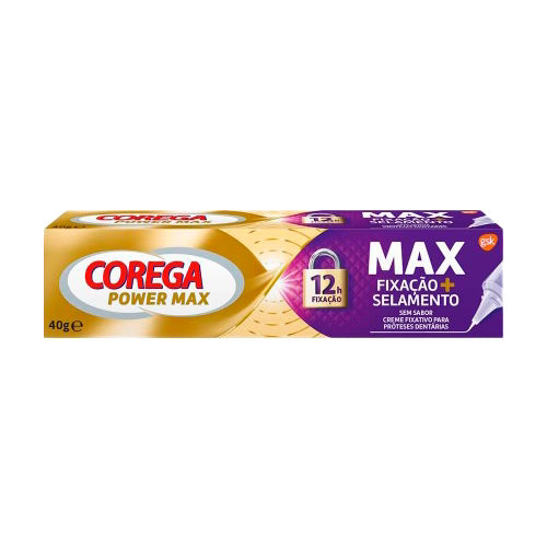 Corega Máximo Selamento Creme Fixativo Prótese 40g - Halosensation