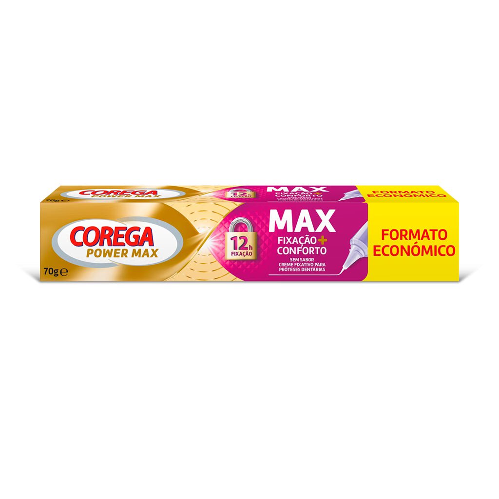 Corega Power Max Creme Fixador Máximo Conforto 70g - Halosensation