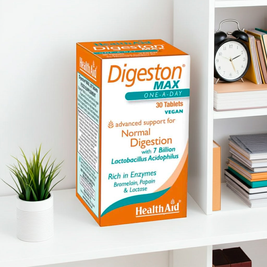 Digeston Max 30 Comprimidos Health Aid - Halosensation