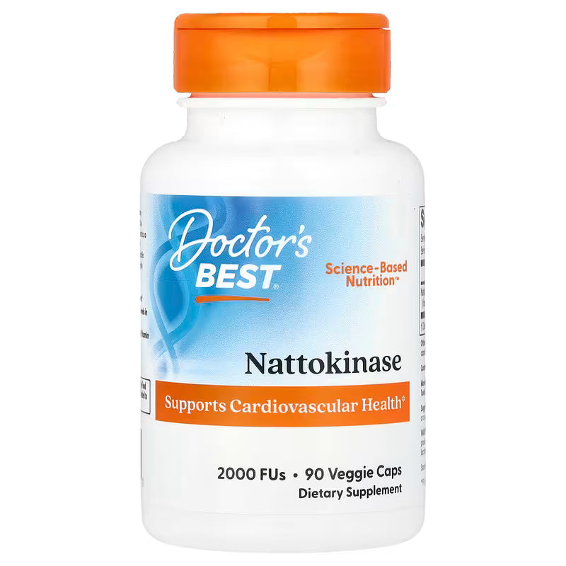 Doctor's Best Nattokinase – 2.000 UF de enzima, 90 VC - Halosensation