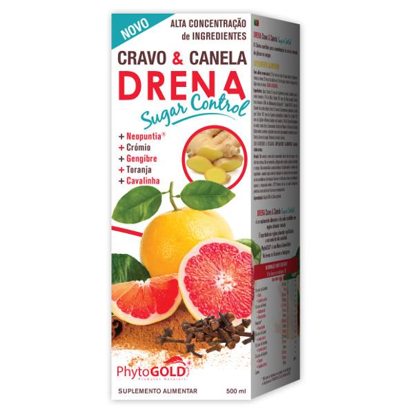 Phytogold Cravo & Canela Drena 500ml - Halosensation