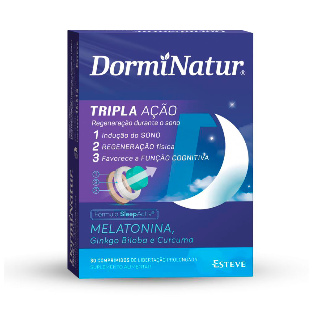 Esteve Dorminatur Tripla Ação 30 Comprimidos - Halosensation