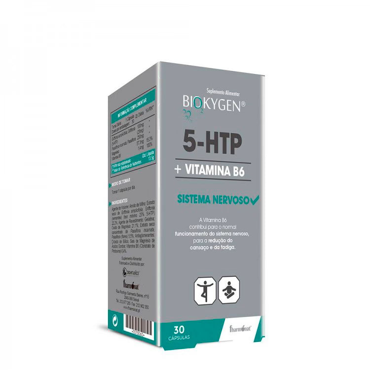 Fharmonat Biokygen 5-HTP 30 Cápsulas - Halosensation