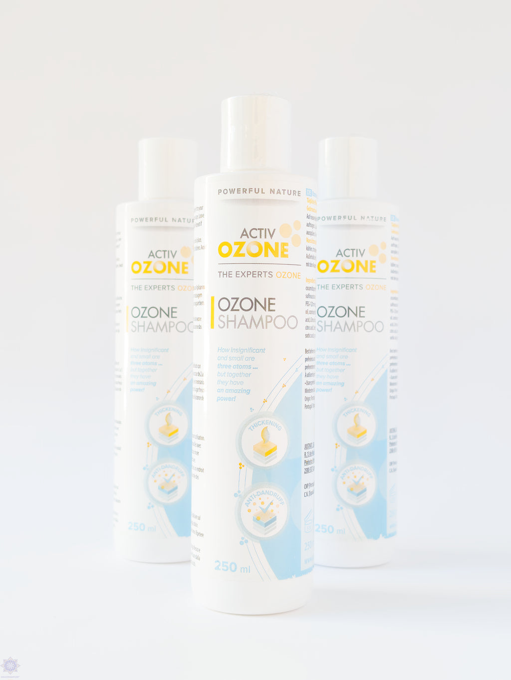 ActivOzone Shampoo 250ml triplo - Halosensation - justnat