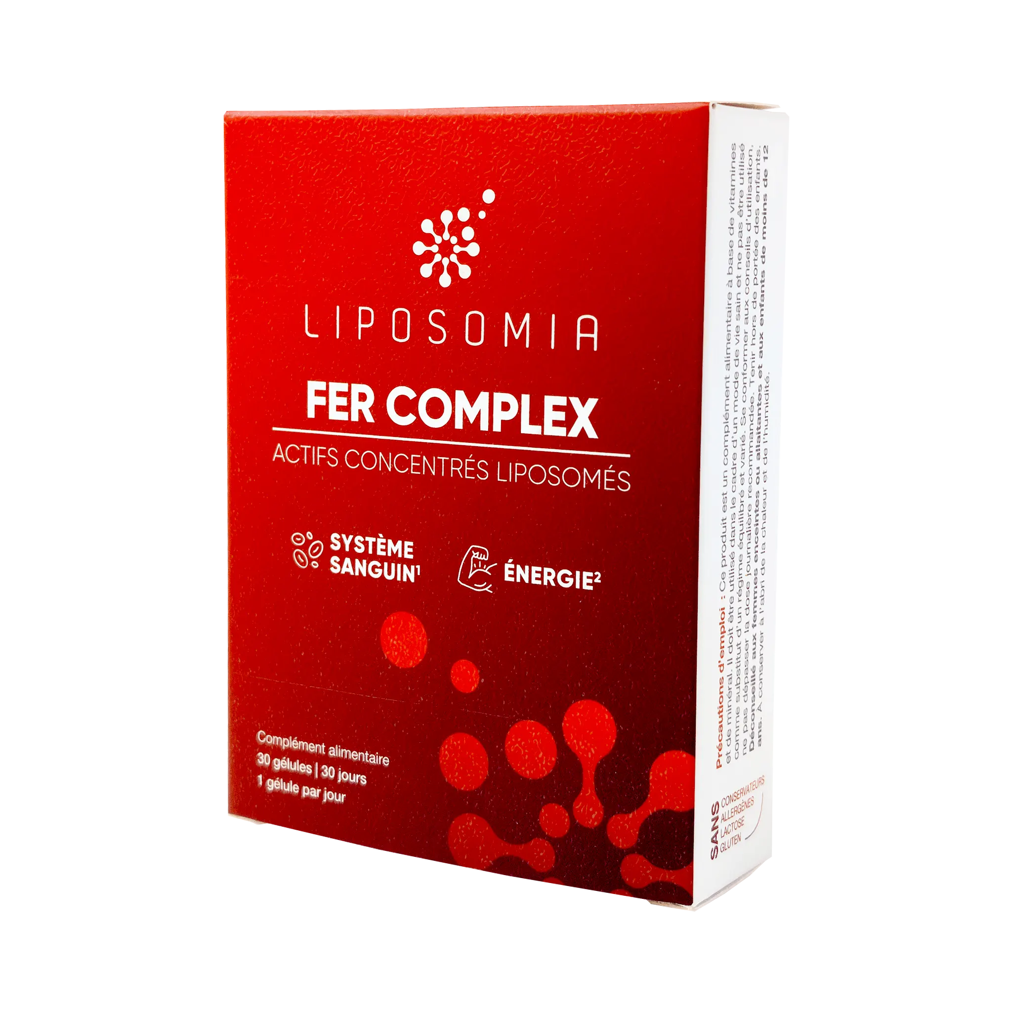 Ferro Iron Complex Liposomia 30 Cápsulas
