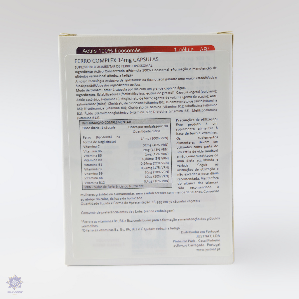 Ferro Iron Complex Liposomia tras - Halosensation - justnat