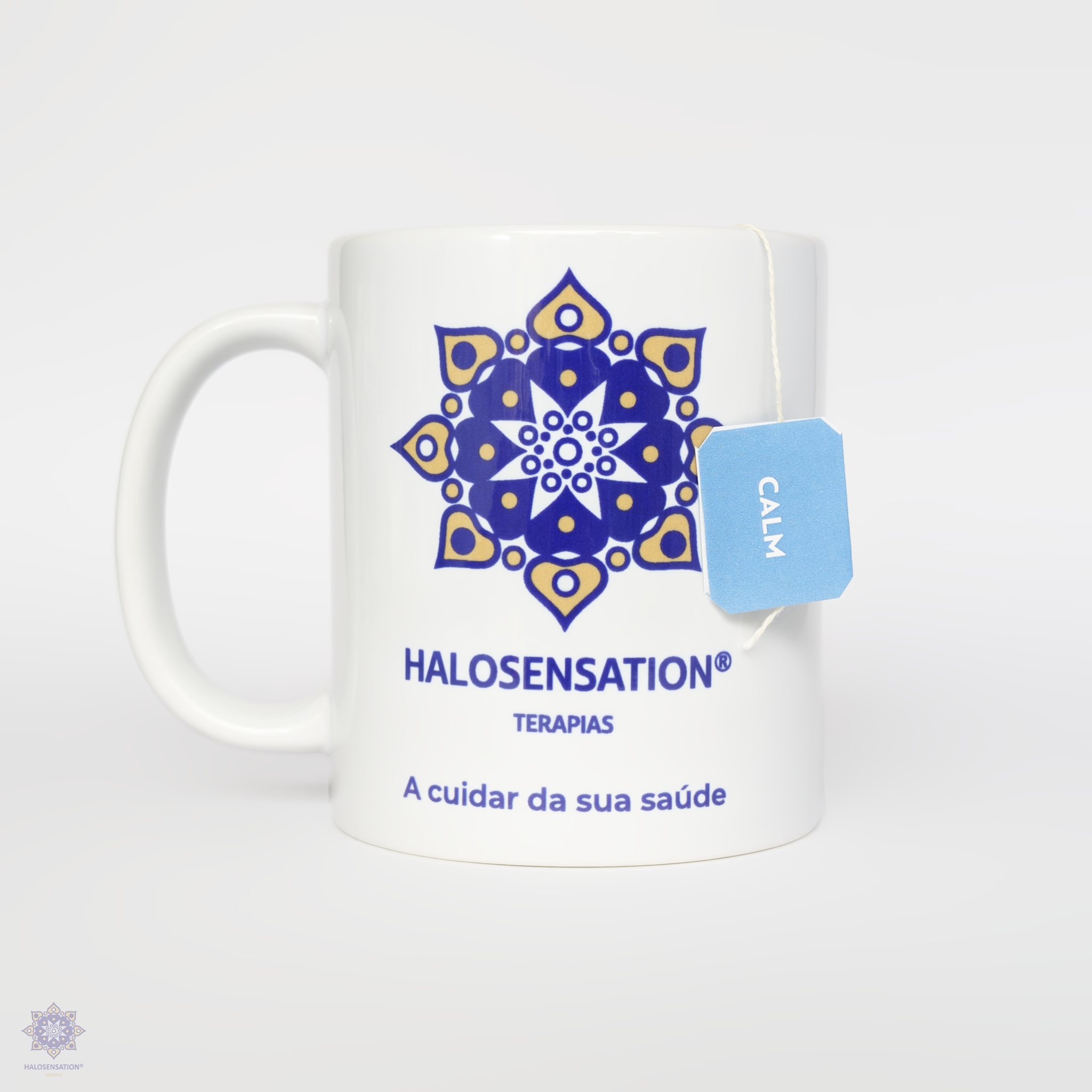 Caneca e saqueta da Infusão Calm - Sono Reparador - Halosensation