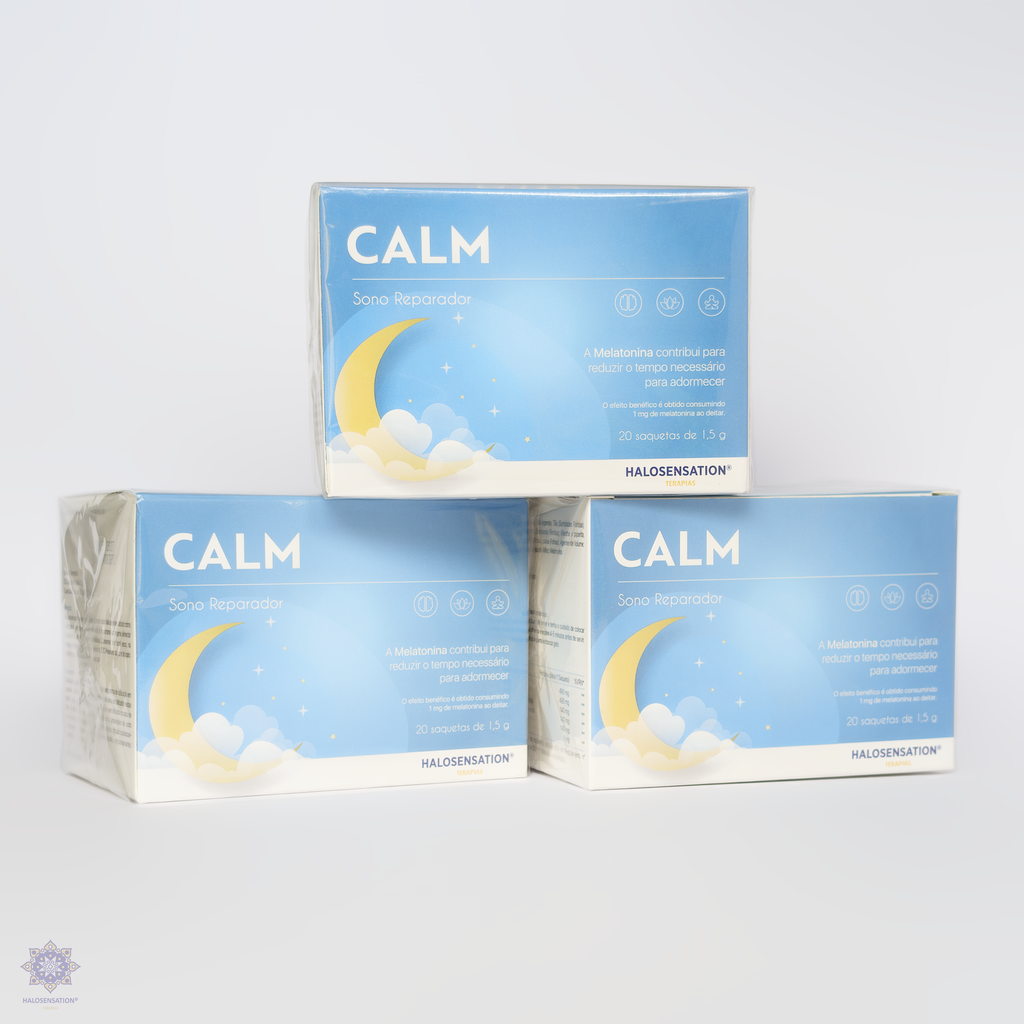 3 Infusões Calm - Sono Reparador - Halosensation