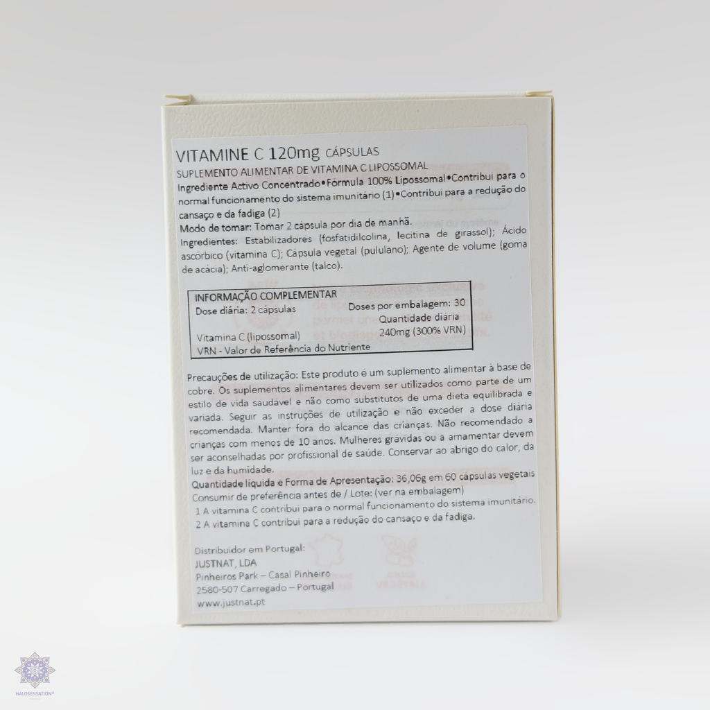 Vitamine C - Liposomia tras - Halosensation - justnat