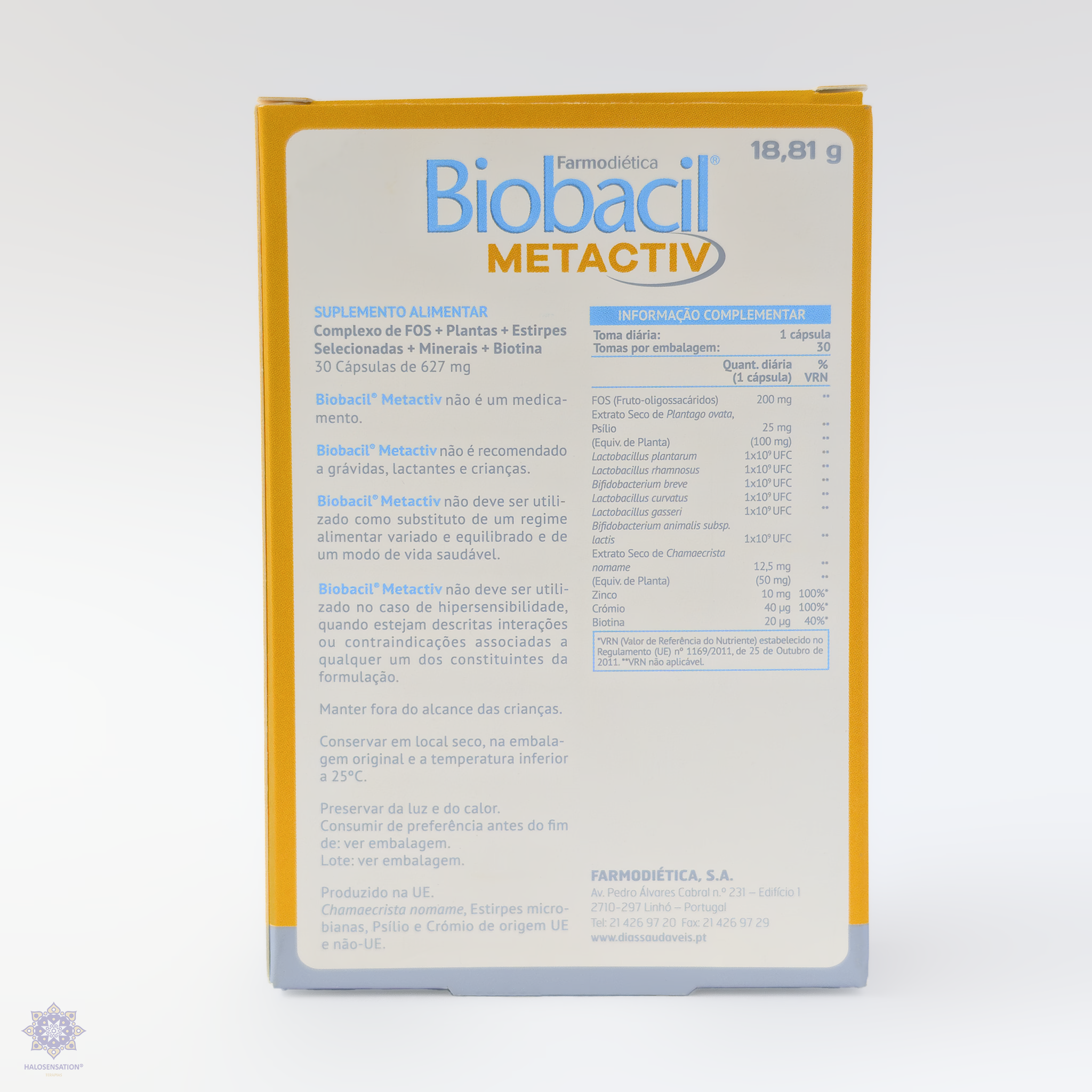 Biobacil metactiv tras - farmodiética