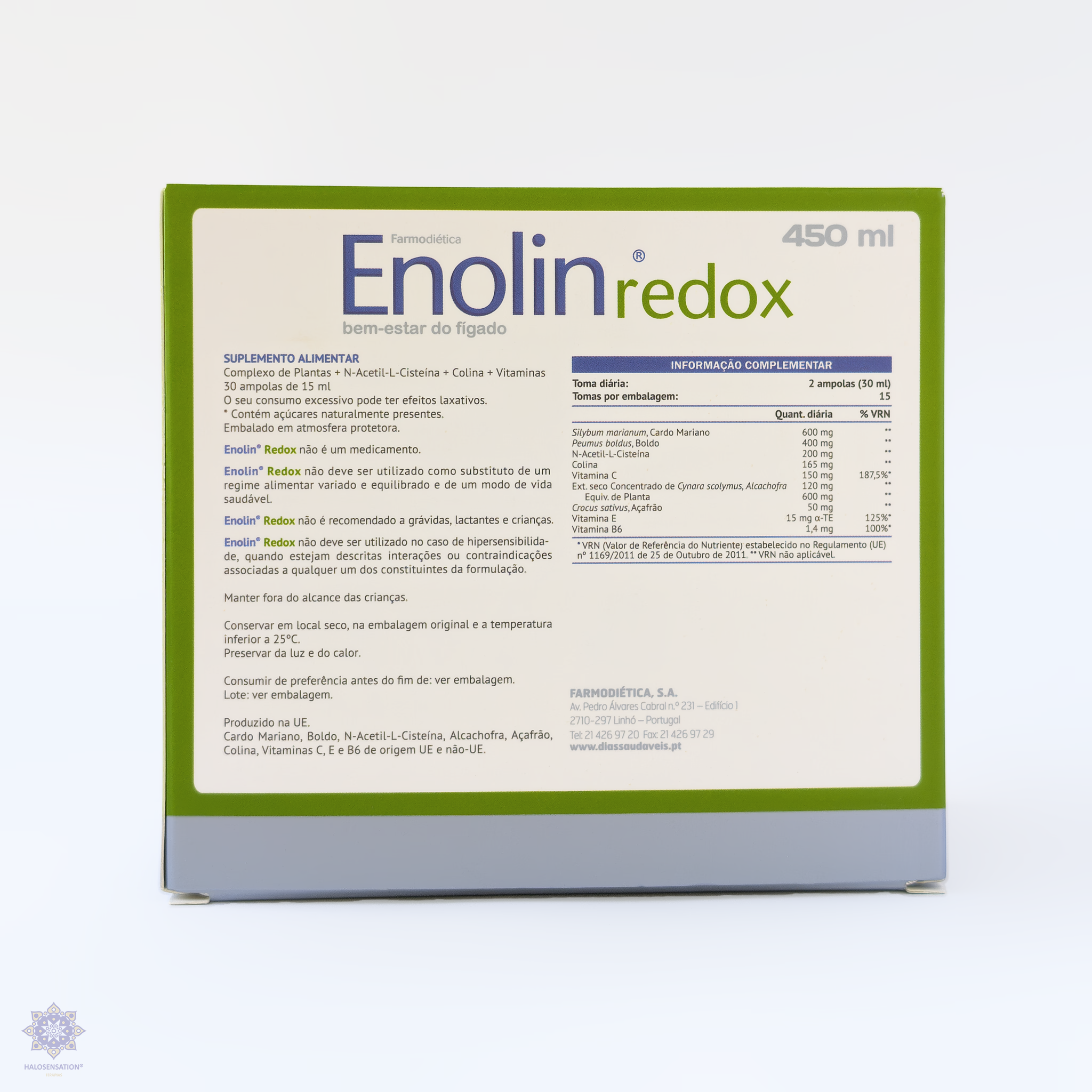 Enolin Redox tras- Farmodiética