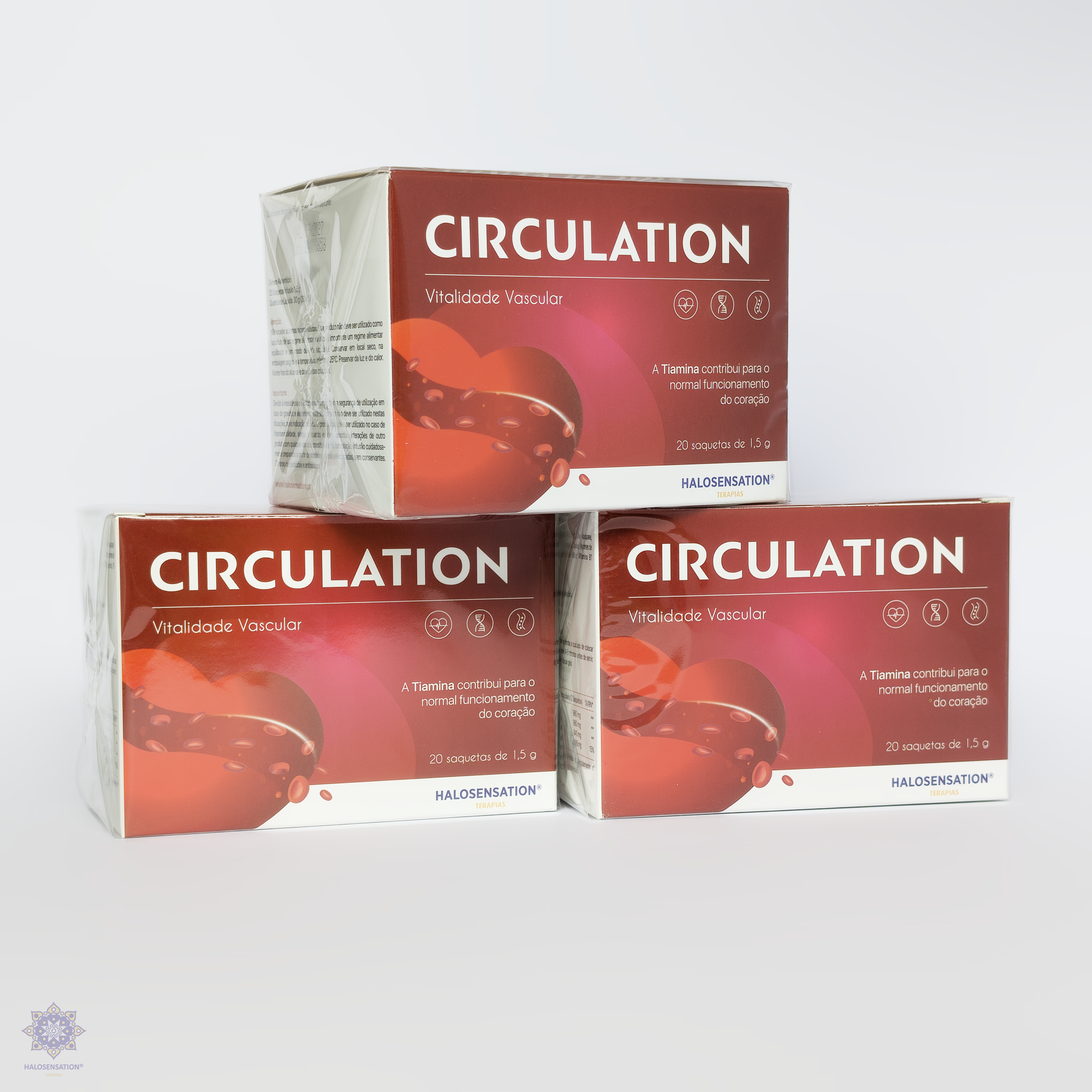 3 Infusões Circulation - Vitalidade Vascular - Halosensation