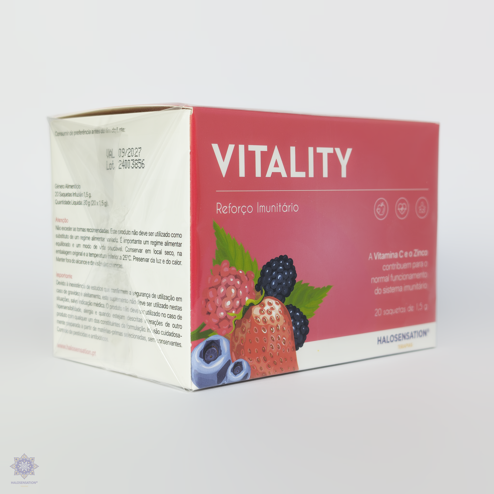 Infusão Vitality – Reforço Imunitário - Halosensation