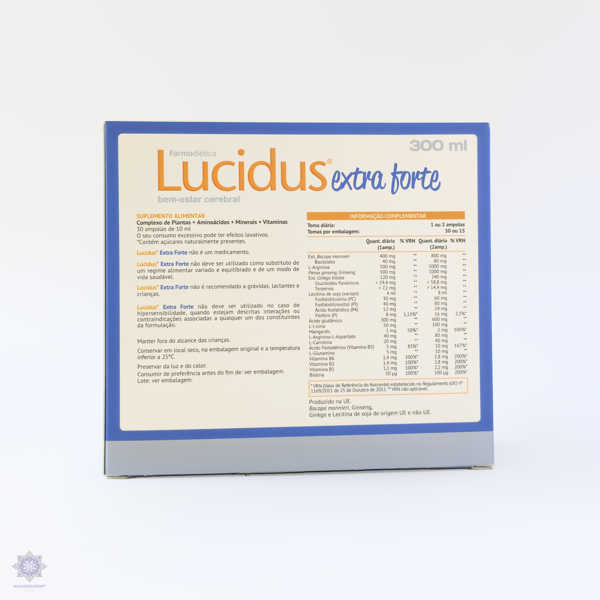 Lucidus Extra-forte 30 Ampolas tras- farmodiética