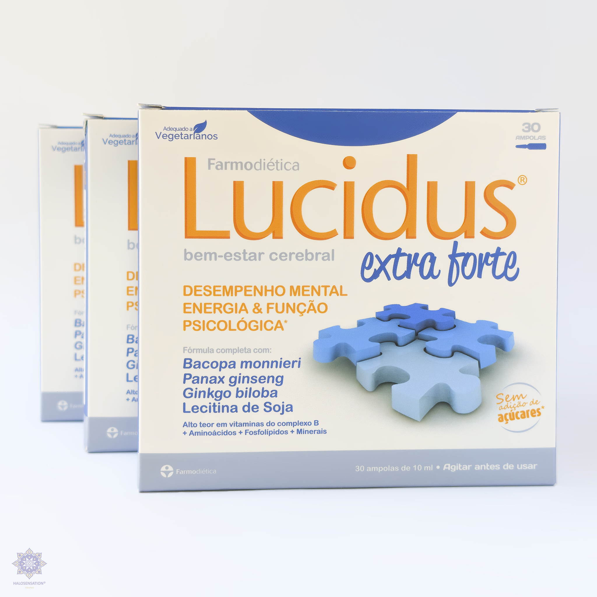 Lucidus Extra-forte 30 Ampolas triplo - farmodiética