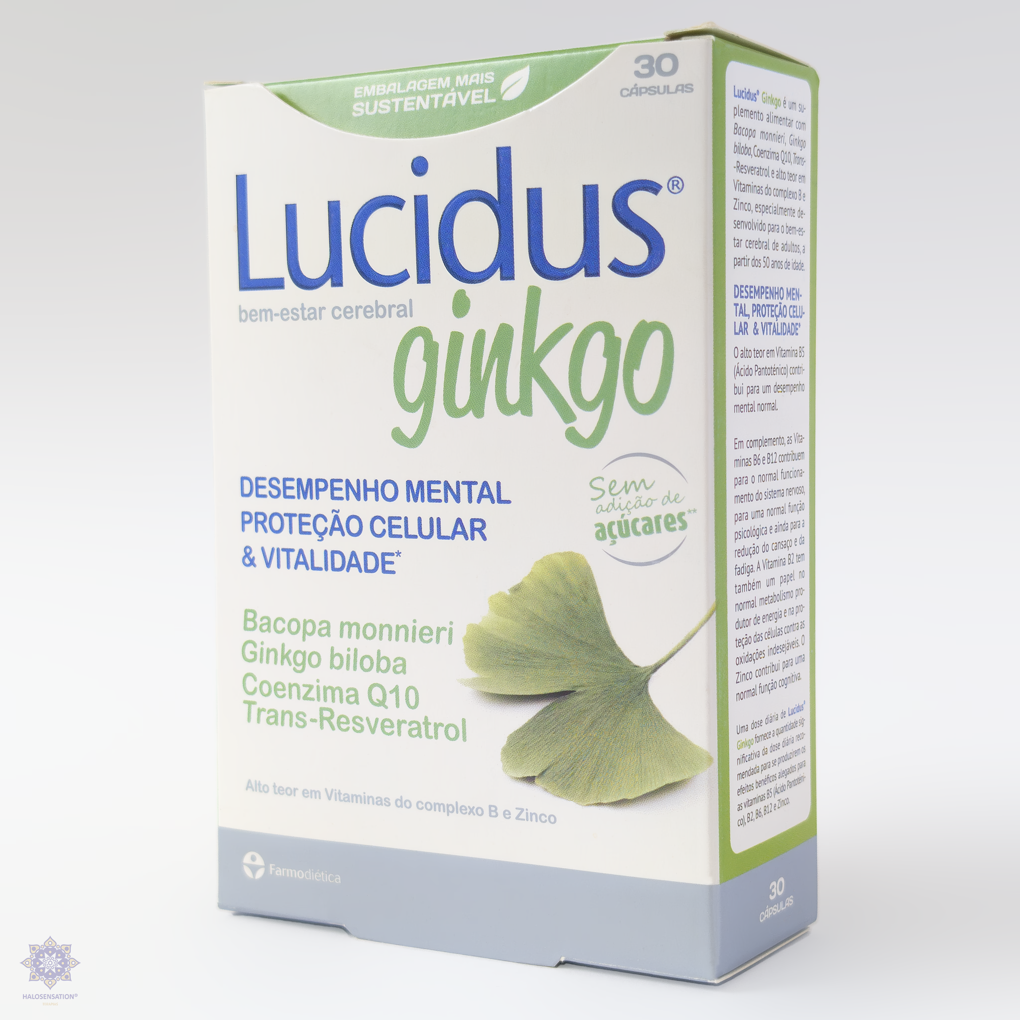 Lucidus Ginkgo 30 comp - farmodiética