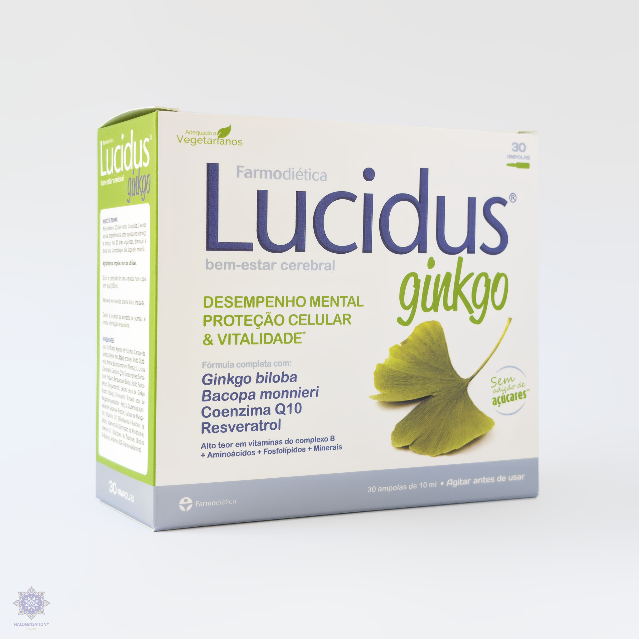 Lucidus Ginkgo 30 Ampolas - farmodiética