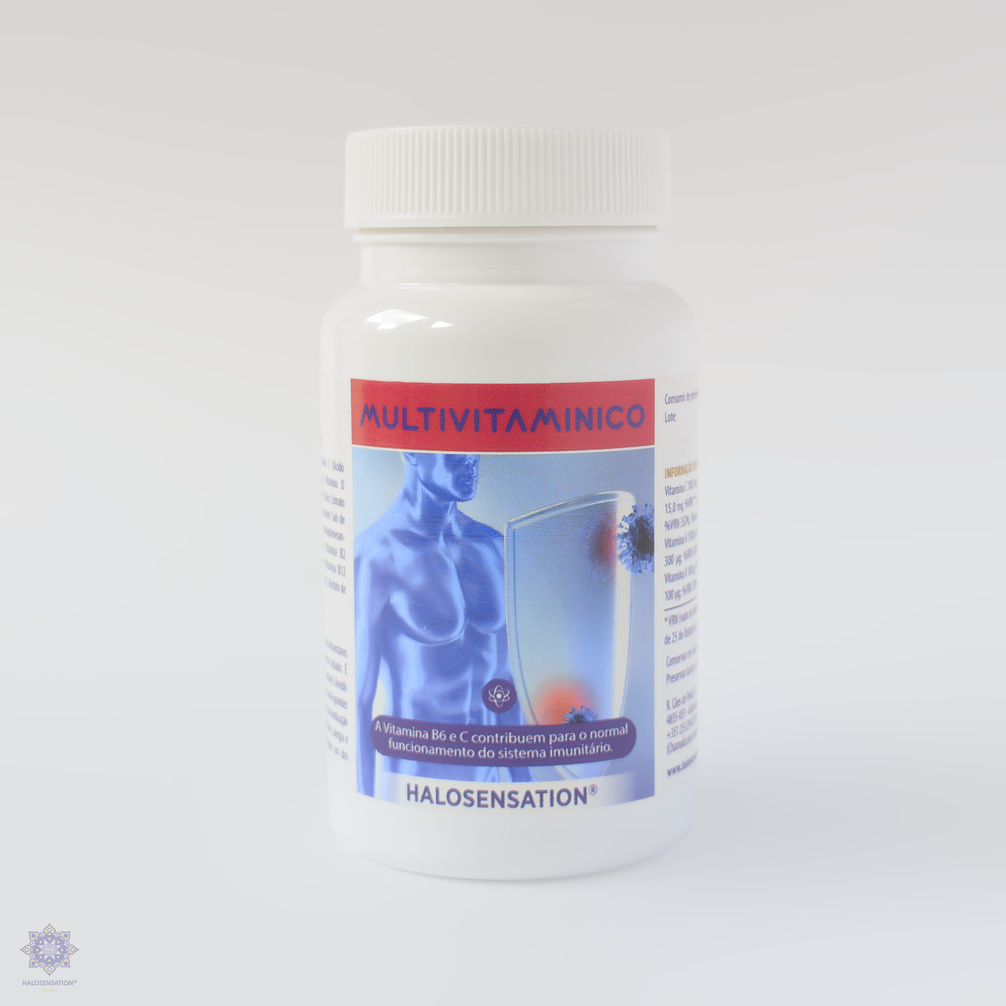 Multivitamínico - suporte diário - halosensation