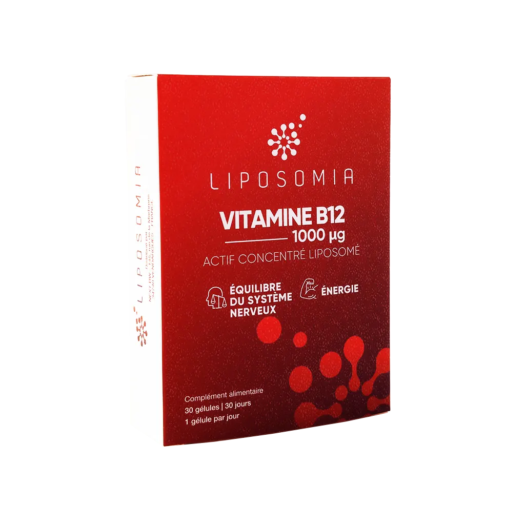 Vitamina B12 Lipossomal 30 Cápsulas