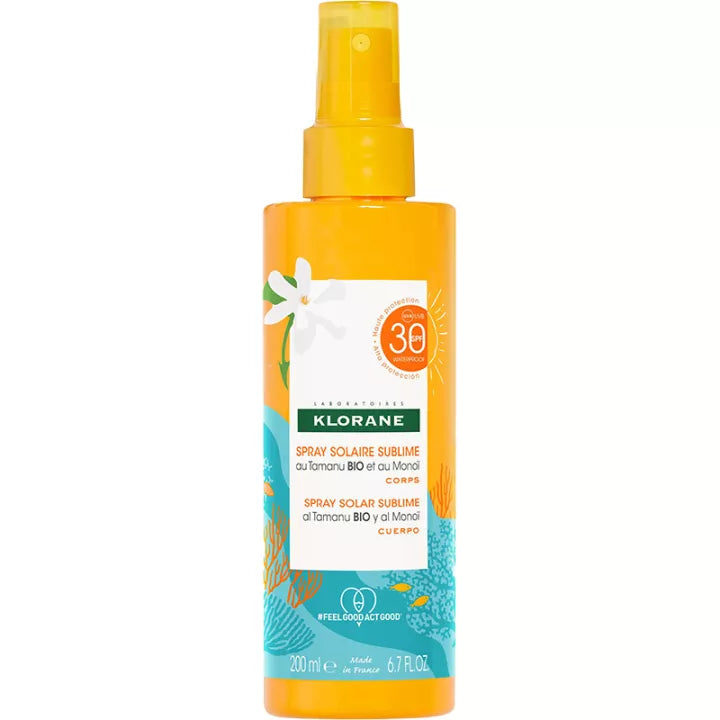 Klorane Polysianes Spray SPF30 Corpo 200ml