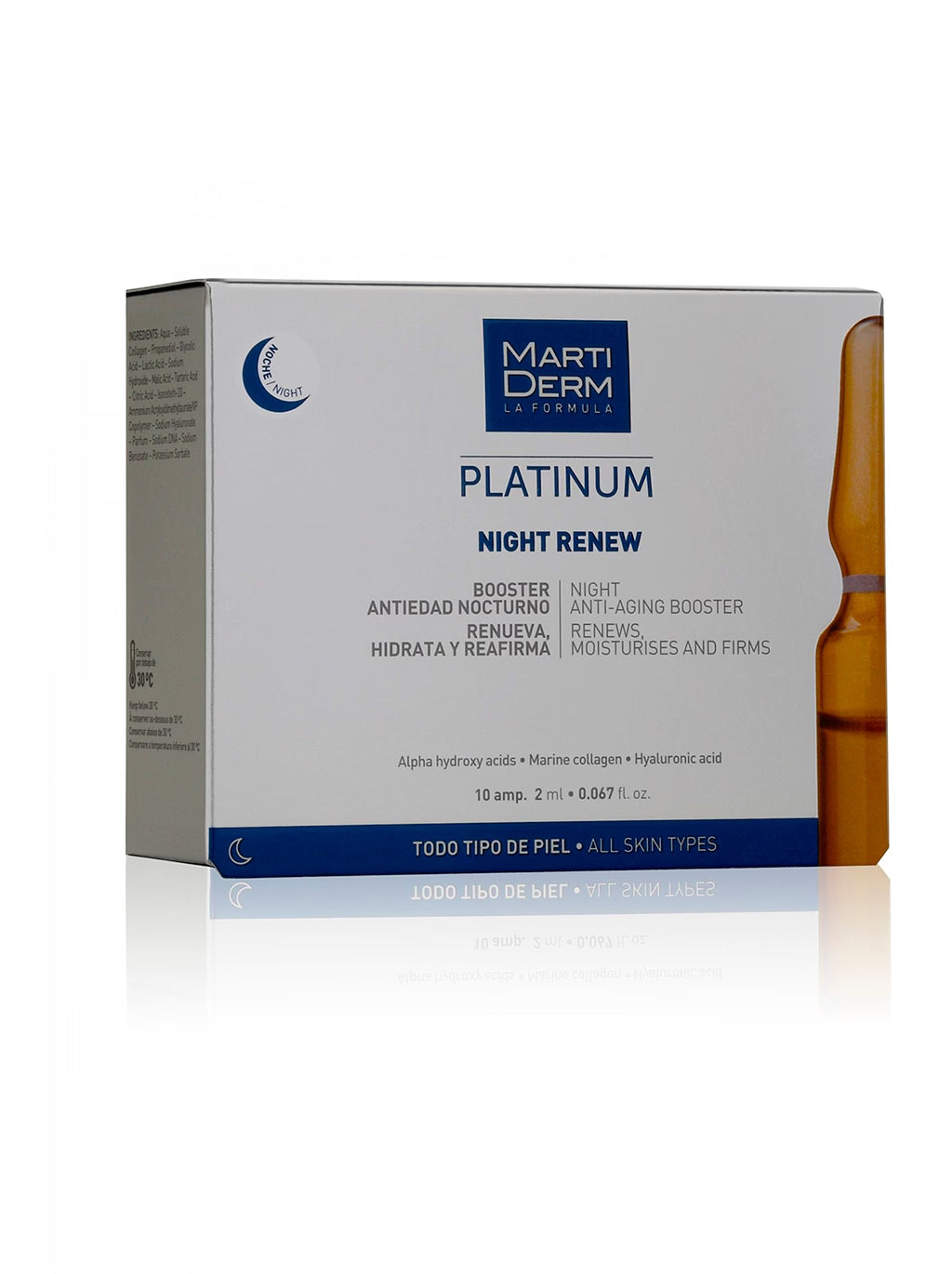 Martiderm Platinum Night Renew 10x2ml - Halosensation