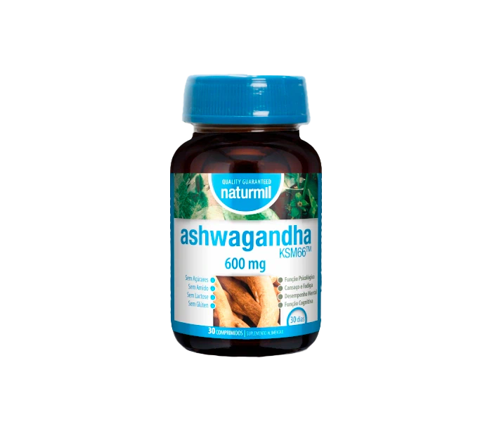 Naturmil Ashwagandha KSM66 600mg 30 Comprimidos
