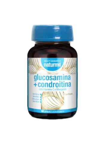Naturmil Glucosamina + Condroitina 60 cápsulas