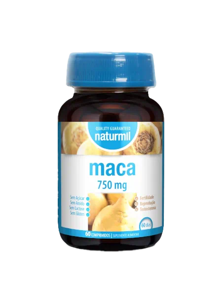 Naturmil Maca 750mg 60 Comprimidos