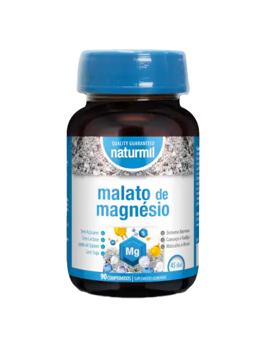 Naturmil Malato Magnesio 90 Comprimidos