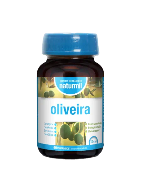 Naturmil Oliveira 500mg 60 comprimidos