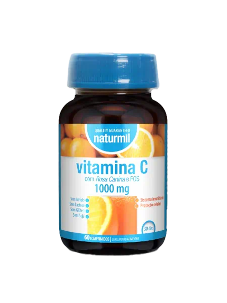 Naturmil Vitamina C 1000mg 60 Comprimidos