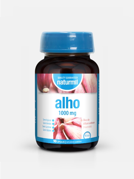 Naturmil Alho 1000mg 90 Cápsulas - Halosensation