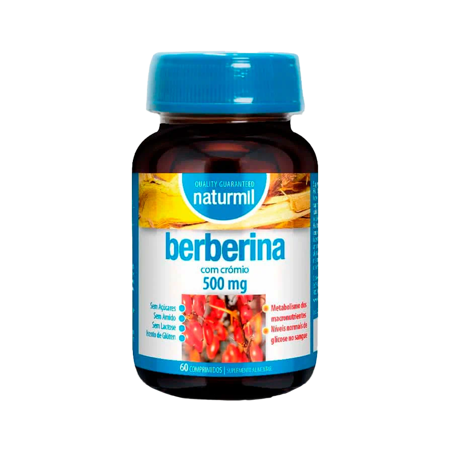 Naturmil Berberina 500mg 60 Comprimidos