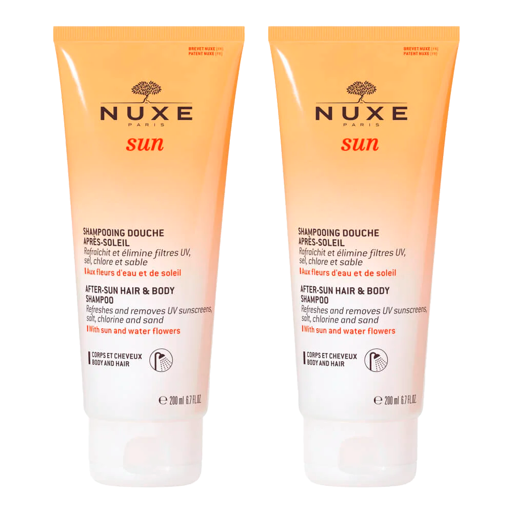 Nuxe Sun Pack Shampoo Gel-Duche 2x200ml - Halosensation