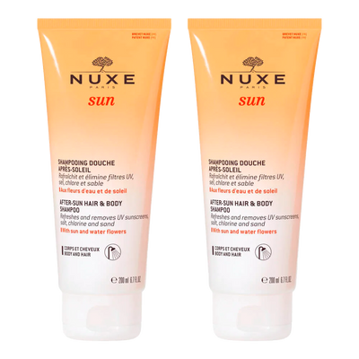 Nuxe Sun Pack Shampoo Gel-Duche 2x200ml - Halosensation