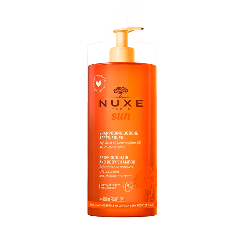 Nuxe Sun Shampoo Pós-sol Corpo e Cabelo 750ml