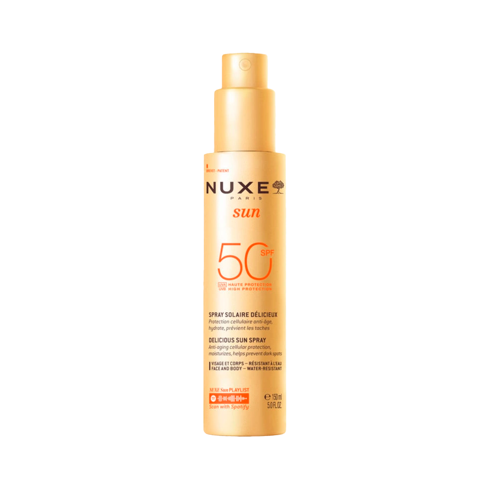 Nuxe Sun Spray Solar Proteção para Rosto e Corpo SPF 50 150ml