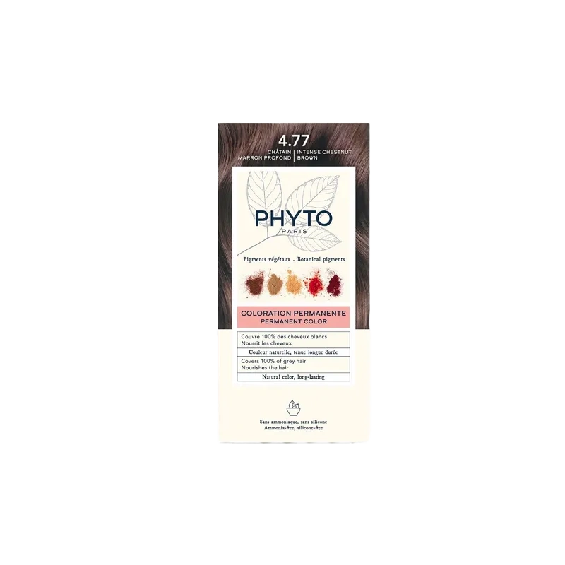 Phyto Phytocolor Coloração Permanente 4.77 Castanho Profundo