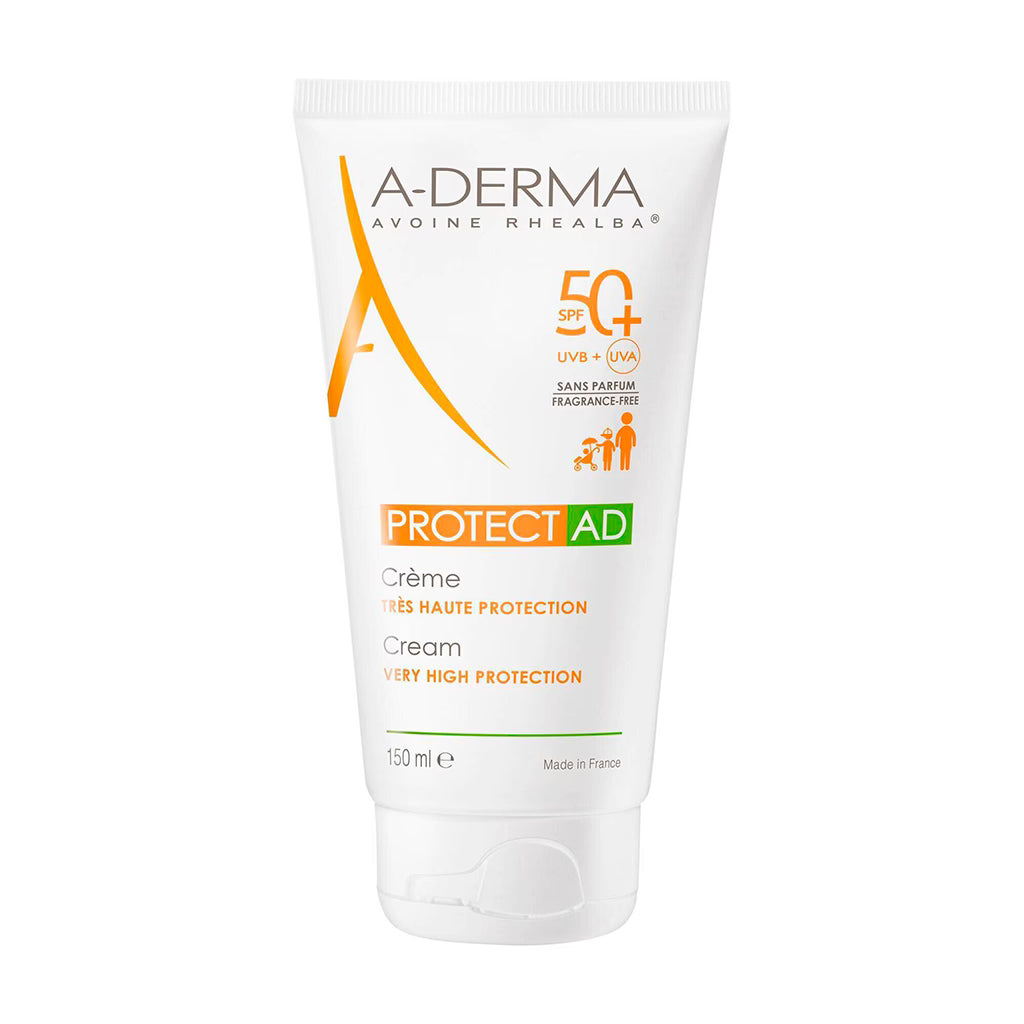 Protetor Solar A-Derma Protect AD Creme Corporal SPF50+ 150ml - Halosensation
