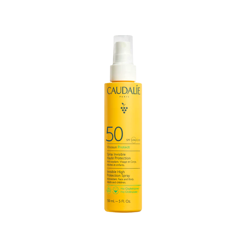 Protetor Solar Caudalie Vinosun Protect Spray Invisível SPF50 150ml - Halosensation