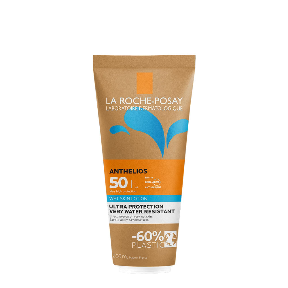 Protetor Solar La Roche Posay Anthelios Wet Skin Loção SPF50+ 200mL - Halosensation